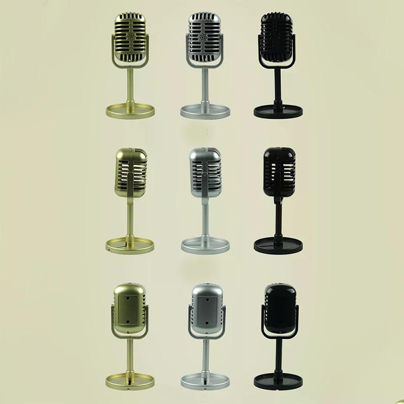 e Mic Universal Stand Model Classic Retro Dynamic Vocal Microphone Vintage Styl