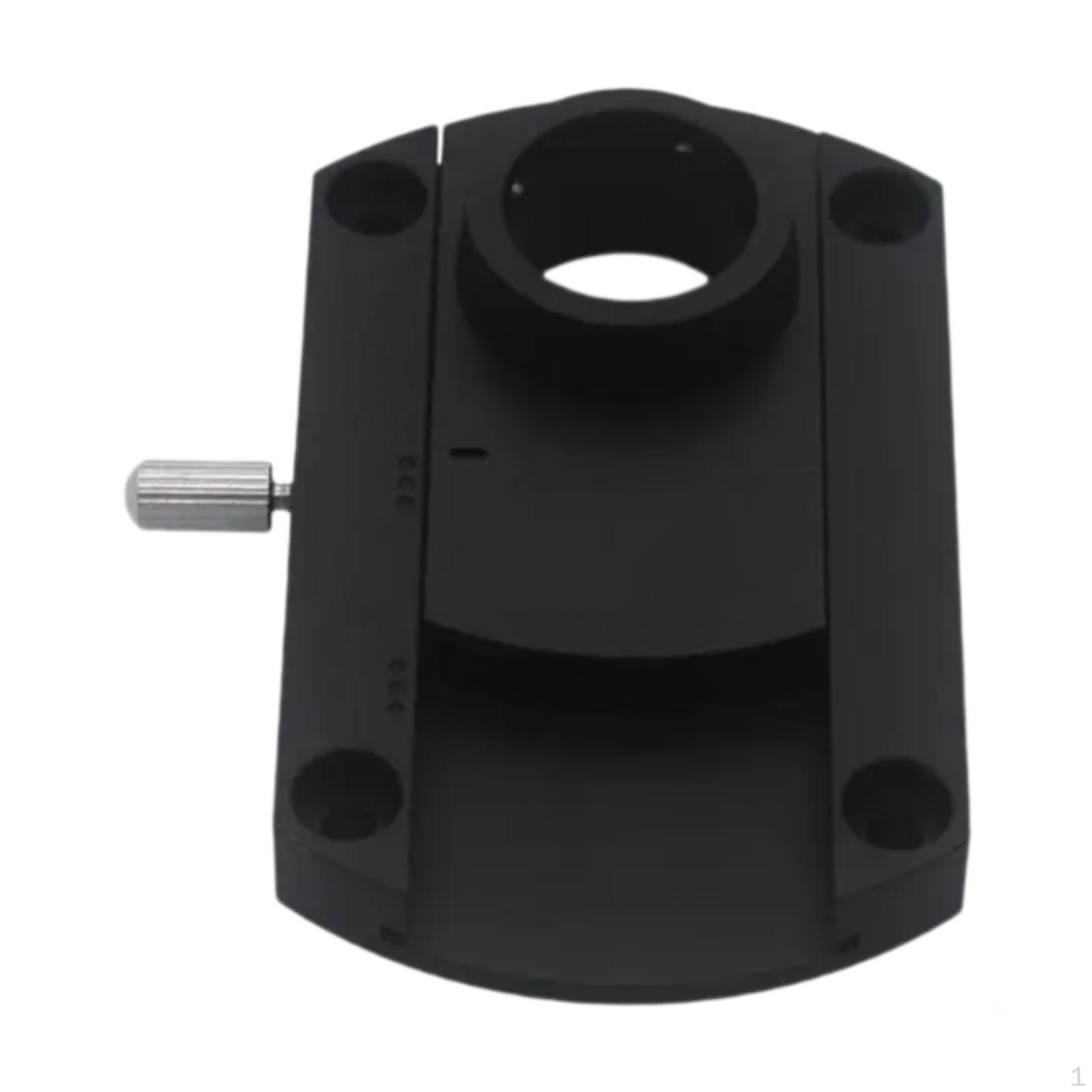 

Audio Accessory Conversion Arm Metal Plate Easy Installation Stable Compact 20mm Hole, Adapter for чорний