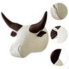 3D Animal Head Wall Decor Bedroom Home Charmers for Farmhouse Children Room