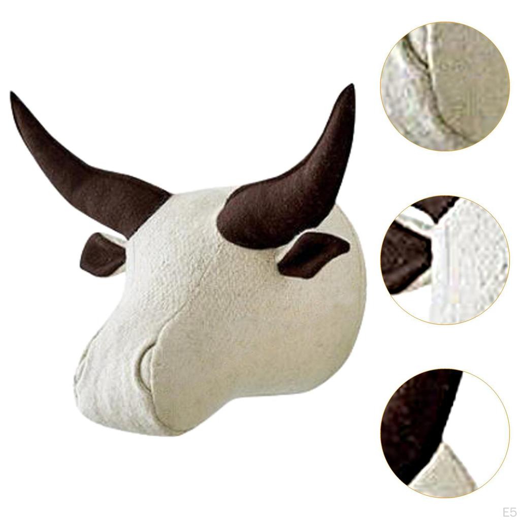 3D Animal Head Wall Decor Bedroom Home Charmers for Farmhouse Children Room