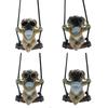 Schattige Hond Auto Achteruitkijkspiegel Accessoires Auto Interieur Ornamenten Hangend Hanger