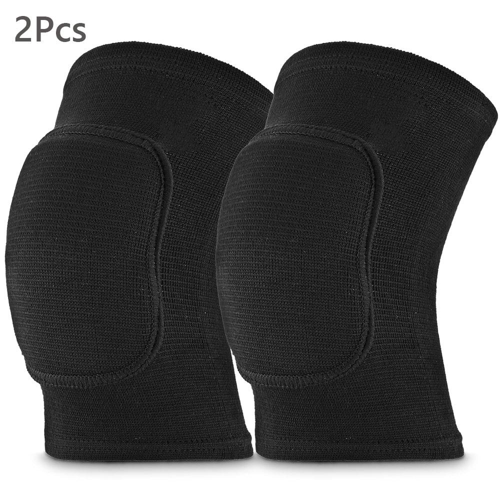 2Pcs Breathable Elbow Braces Thick Sponge Elbow Pad Compression Sleeve for Sport Volleyball Basketball Pain Relief Elbow Support