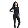 Womens Full Coverage UPF 50 Long Sleeve Rash Guard Swimsuit With Built-in Bra Pad Surfing Diving Sun Protection