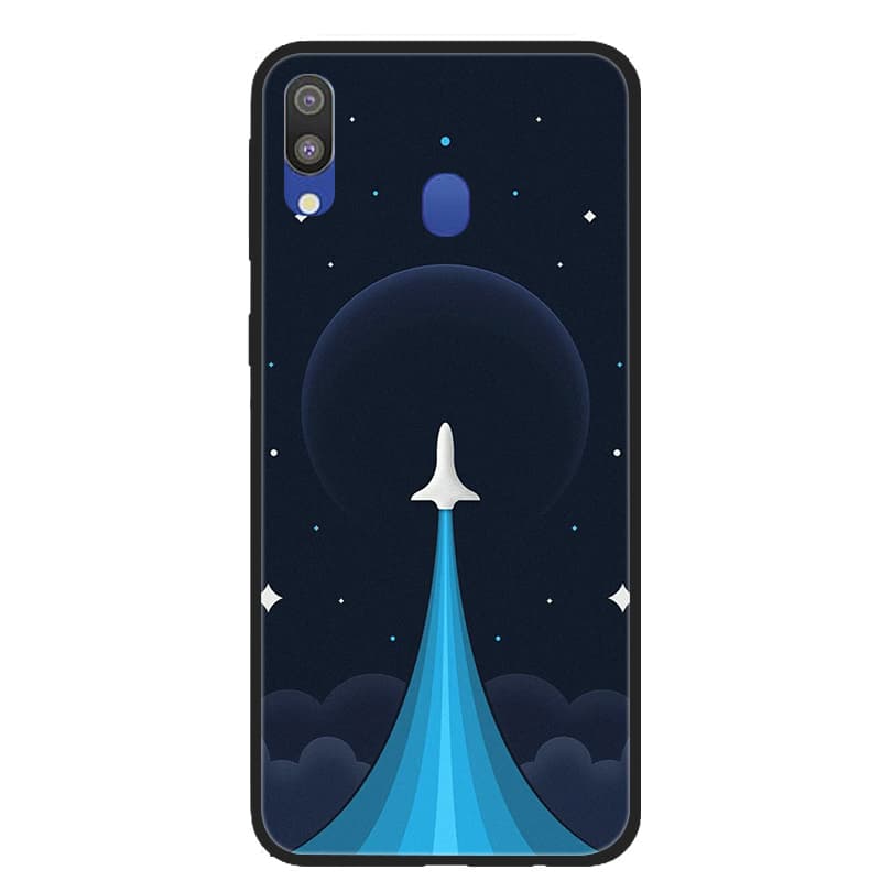 For Samsung Galaxy M20 M30 M30S Case Soft TPU Silicone Case For Samsung A40S M21 M30s M 30S M20 M30 Fashion Patterns Matte Case