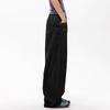 Women's Multi Pocket Straight Leg Wide Leg Solid Color Pants For Floor Mopping