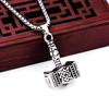 Retro Viking Thor's Hammer Stainless Steel Pendant Necklace