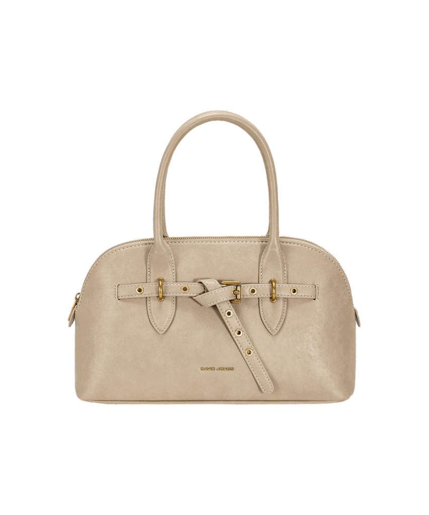 David Jones Bastille 3-Way Belted Tote Leather Bag_Oxford Tan (Cm7805-1)