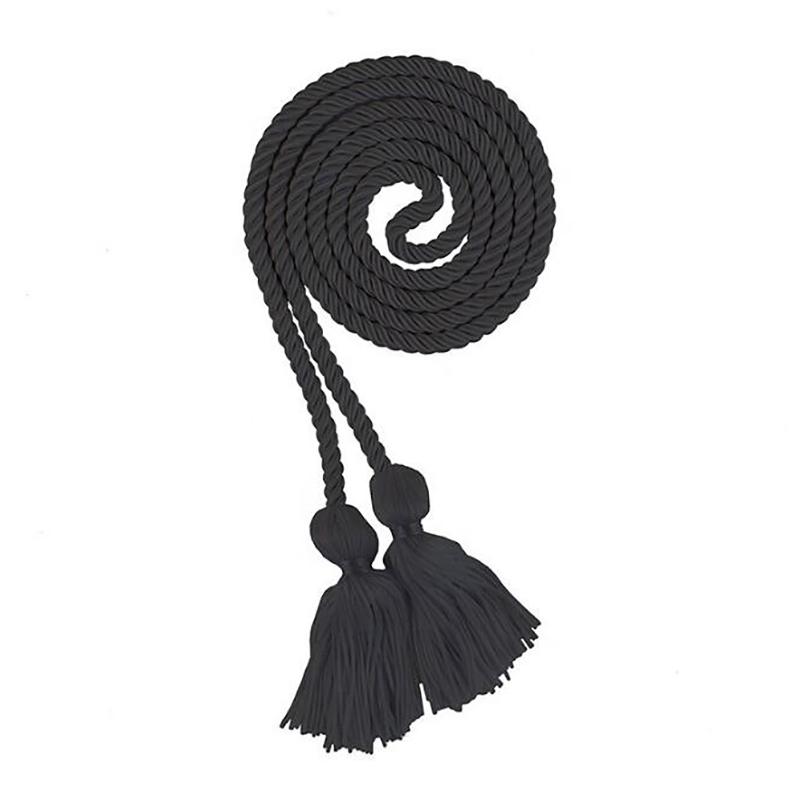 1pc Graduation Honor Cords Craft Braided Tassels Drawstring Rope Polyester Yarn Honor Cord for Graduation Students Bachelor Gown