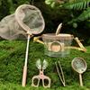 Kids' Outdoor Adventure Insect Observation Kit with Magnifying Glass, Butterfly Net, and Exploration Tools