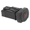 Hazard Warning Light Emergency Switch Button 8200602232 Fast Response Replacement for Dacia Duster Sandero