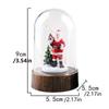 Snowman Christmas Desktop Decoration Lantern Xmas Decoration  Wind Lights  Window Decoration