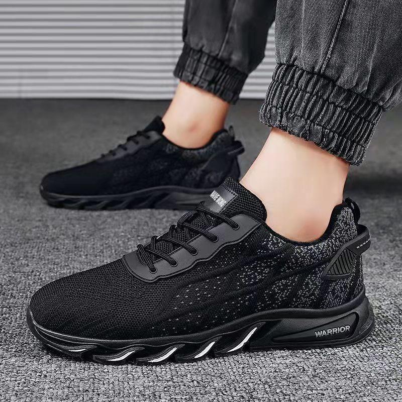 Scarpe Sportive Casual da Uomo Scarpe da Corsa Traspiranti Scarpe da Viaggio Scarpe in Mesh Volante da Ragazzo Scarpe da Basket