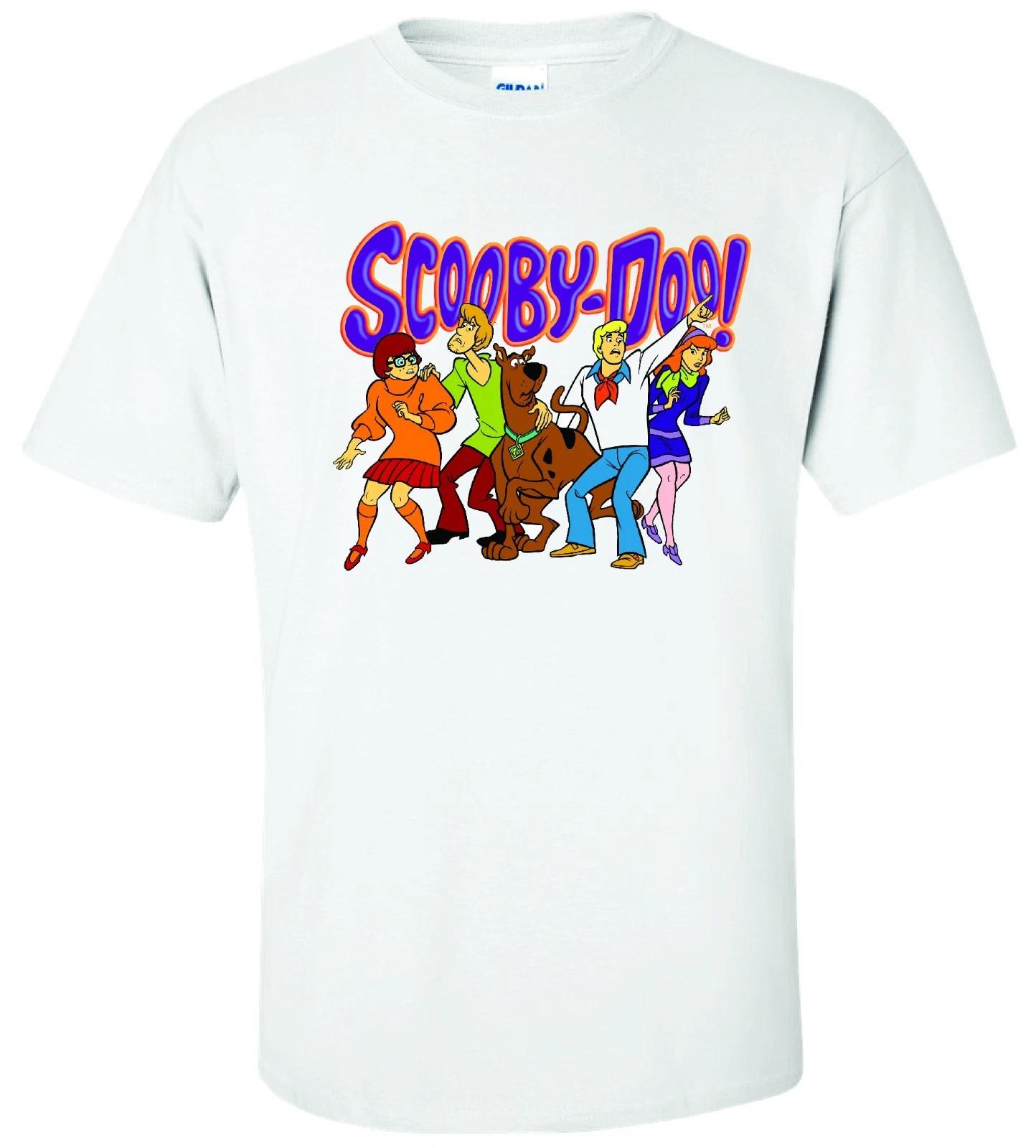 SCOOBY DOO AND THE GANG T-T-shirt HANNA BARBERA CARTOON 4XL