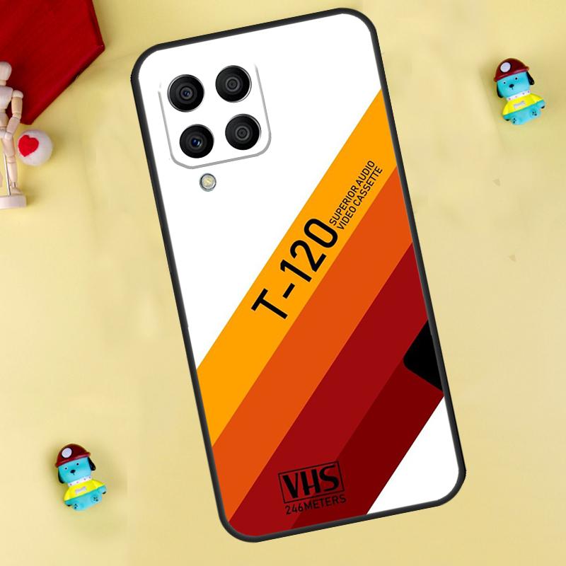 Retro VHS Tape Case For Samsung Galaxy M35 M55 M15 M11 M12 M13 M14 M06 M16 M36 M56 M31 M53 M32 M52 M34 M54