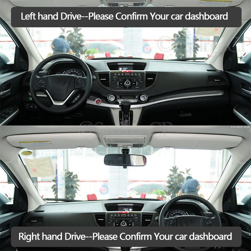 for Honda CR-V RM1 RM3 RM4 2012 2013 2014 2015 2016 Anti-Slip Mat Dashboard Cover Sunshade Dashmat Carpet Accessories CR V CRV