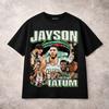 Jayson Tatum T Shirt Boston Celtics NBA Basketball Star Playoffs Graphic Tee