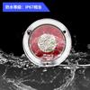 Biqing Round Trailer Tail Lights, 16 LED Truck Rear Brake Stop Lights Waterproof Lamp
