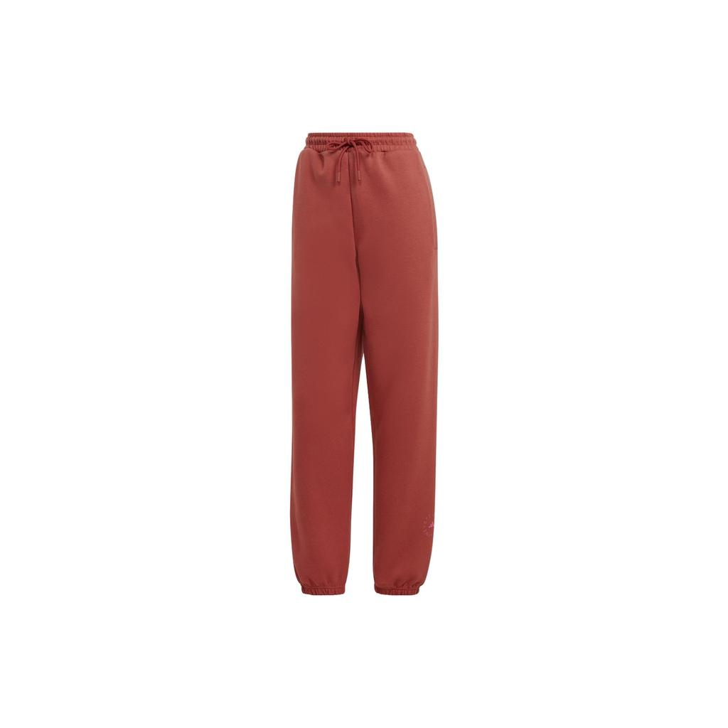 Adidas Solid Color Simple Drawstring Loose Sports Pants Unisex Bottoms Wild-Brown IB9030