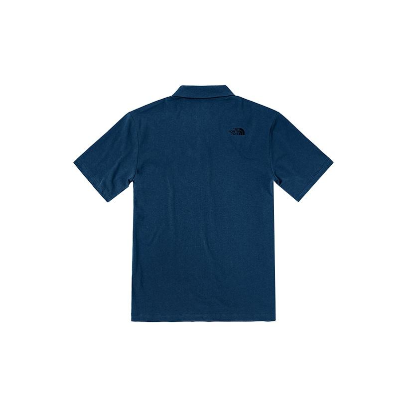The North Face Polo Shirt Men's Blue NF0A5B46-N4L