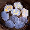 Hollow Atmosphere Light Ornament Silicone Mold DIY Halloween Pumpkin Gypsum Molds Resin Plaster Gift Storage Box Craft Making