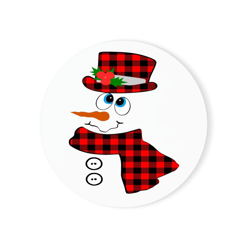 Christmas Coasters with Holder Best Absorbent Coasters Gift Round Cup Mat Housewarming Gifts for Home Kitchen Decorations