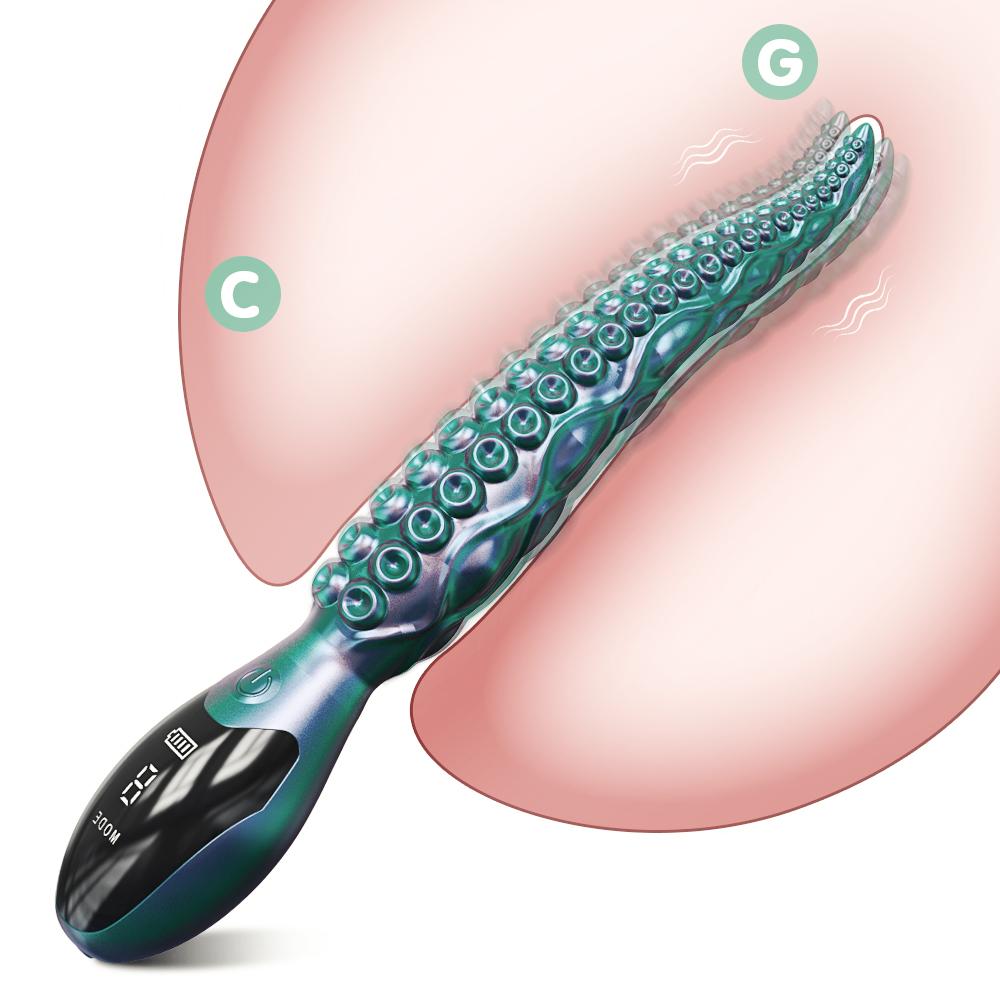 Powerful G-Spot Vibrator Sex Toys Dildos Vibrators Nipple Clitoris Stimulator Dildo Female Masturbation LED Display Sex Toy 18+
