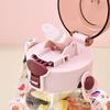 Water bottle strictly selected popular children's water cup cute cartoon new plastic cup wholesale water cup simple strap straw cup