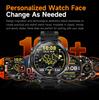 SACOSDING Smart Watch Men Outdoor Sports GPS Positioning Flashlight Altitude Air Pressure BT Calling Health Monitoring Smartwatch