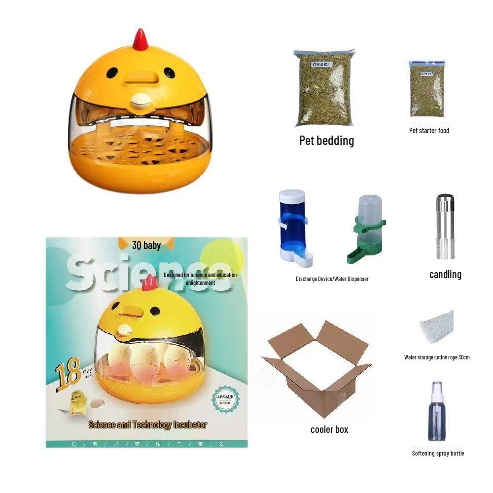 

Умный инкубатор для яиц попугая: Компактный, с постоянной температурой, идеально подходит для небольших домохозяйств, подарков и коллекций игрушек.