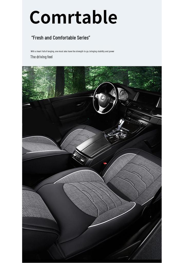 All-Season Seat Covers for Geely GL, Emgrand GS, Boyue, Vision X3, S1 - Full Coverage Cushions