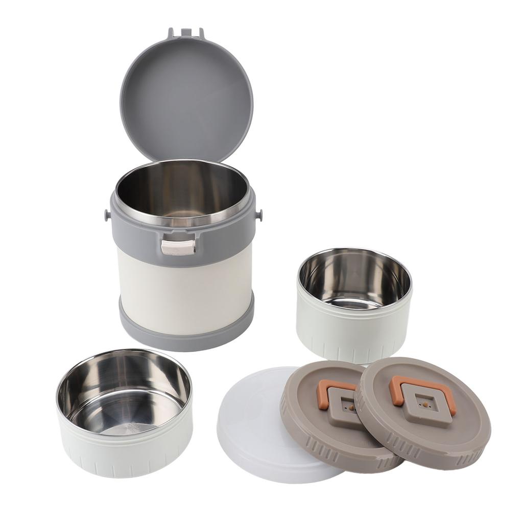 Recipient Izolat pentru Alimente Profesional Capacitate 1.4L Oțel Inoxidabil 304 Straturi Duble Etanș Vid