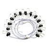 Portable Travel Clothesline with Hooks and Clips 1 8 Meters Length Adjustable Hanging Rope for Outdoor Indoor Use
