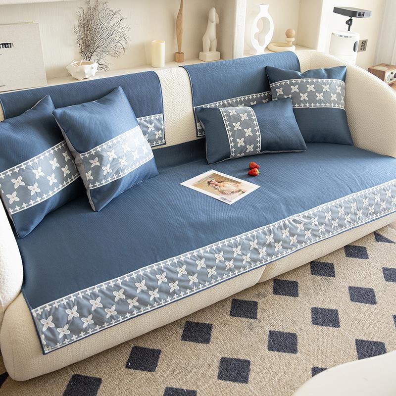 

Новый коврик из ледяного шелка, диванная подушка, летний моющийся коврик, бамбуковый коврик, летняя нескользящая подушка 70*70