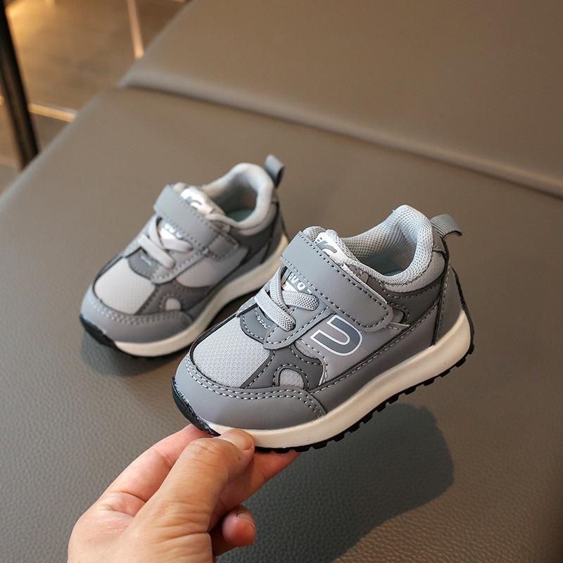 

Children s sports shoes baby toddler shoes baby shoes spring and autumn new one-year-old boys casual shoes girls single shoes 20