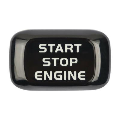 Car Engine Start Button Start Button Anti-corrosion Black