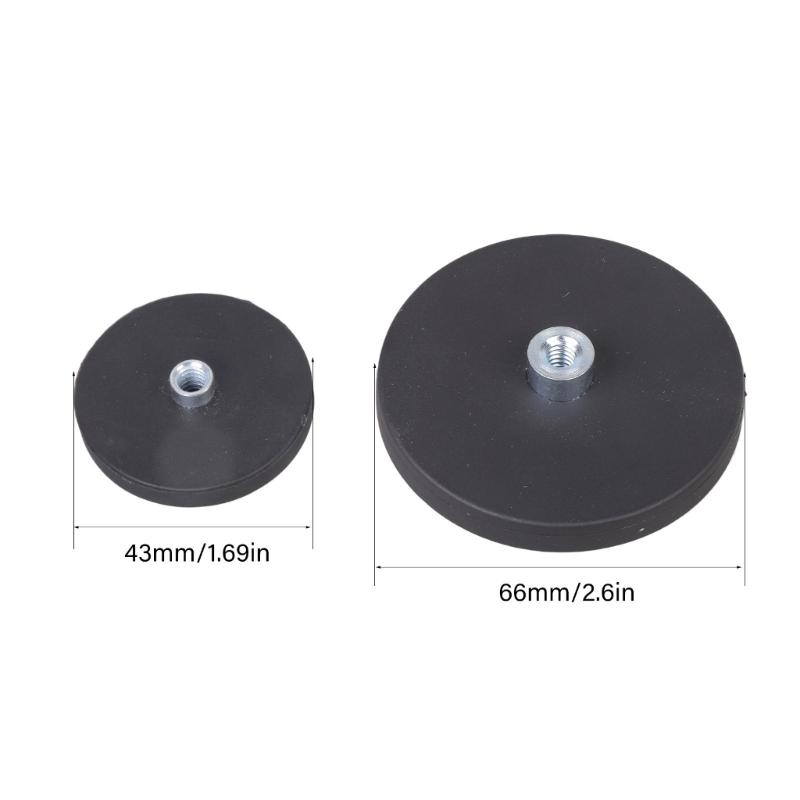 Universal Tripod Adapter Magnetic Base With 1/4Inch Female Screw For Camera Monitors Photography Gear