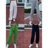 Akiyo Studio Fashion Style Loose Sweatpants Elastic High Waist Terry Casual Pants Trendy Girls