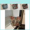 Vintage Style Black Blue Red Tote Bag For Women Casual Large Capacity Shoulder Bag