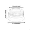 Solar Strobe Warning Light Magnetic Mount for Trucks Forklifts Construction