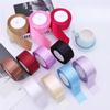 25yards/Roll (22 Meters) 50mm Solid Color Satin Ribbons for Wedding Birthday Party Gift Wrapping Xmas Festival DIY Crafts Ribbon