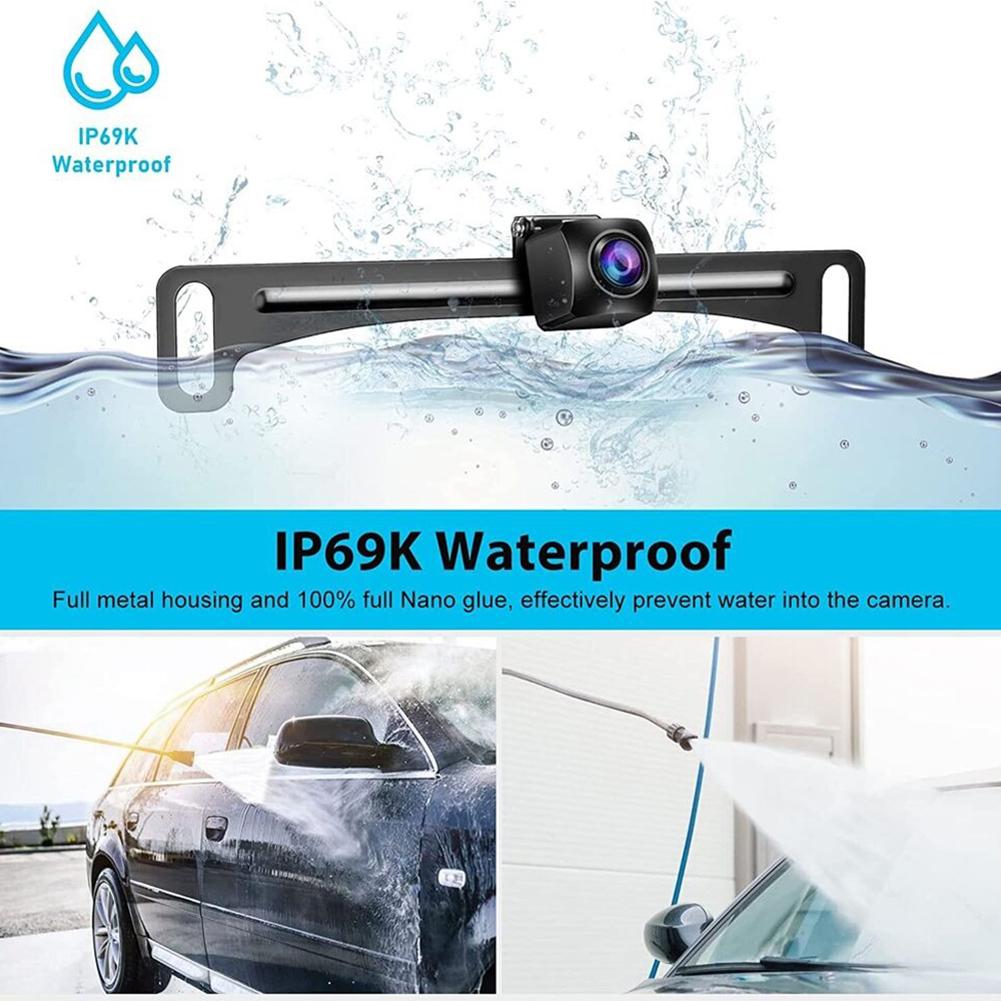 Universal HD 720P Wireless Car Rear View Camera Wifi Front Night Vision Waterproof IP67 Reversing for 2 Din APP Android for