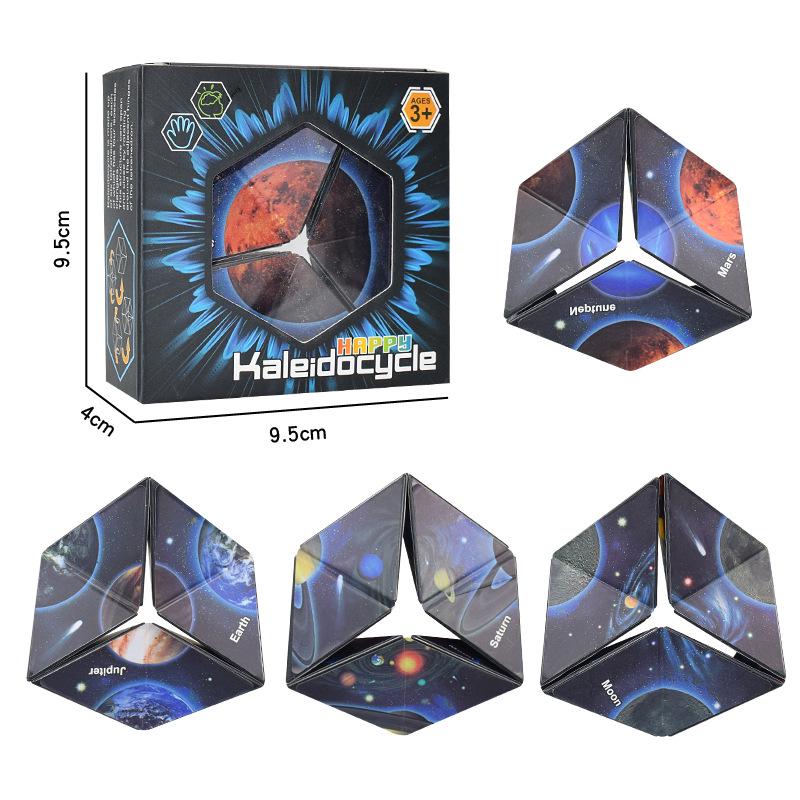 Infinity Flip Magic Cube Děti Dospělý Dekompresní hračka Puzzle Nástroj pro uvolnění stresu Neomezený tvar Kognitivní produkt