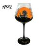 Bicchieri da Bevanda Festivi Bicchiere da Vino con Gambo di Halloween Calice Artistico Dipinto a Mano Set di Bicchieri a Tema Capacità 720ml Bicchieri Decorativi per