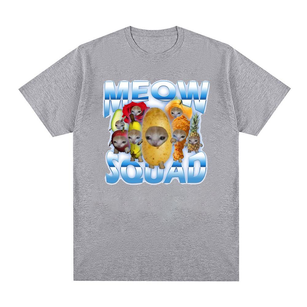 

Загін Мяу - футболка з круглим вирізом із принтом із милими смішними котами, повсякденні вільні модні літні футболки з короткими рукавами, жіночий одяг XS