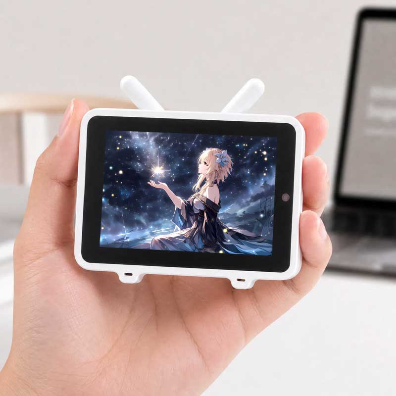 ESP32-S3 For Xiaozhi MAX AI Camera 3.5inch LCD Dual MIC Development Board 3.5 inch MINI TV BOX Display Voice Interruption Objec