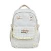 Junior School Schoolbag Women's Check Large Capacity Backpack