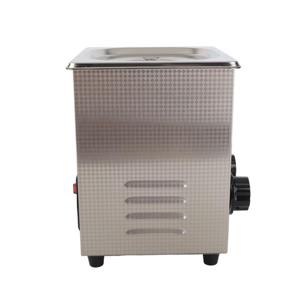 2L Ultrasonic Cleaner Knob Adjust Stainless Steel Industrial Heating Cleaning MachineAU Plug 220V