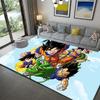 Dragon Ball Clear Pattern Durable Carpetanime Soft Washable Cartoon Floor Carpet