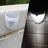 Solar Powered Motion Detection LED Wall Light HF-052 White