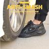 Fashion Waterproof Men Safety Shoes Steel Toe Sneakers Rotated Buckle Puncture Proof Work Safety Boots Work Shoes Platform Boots